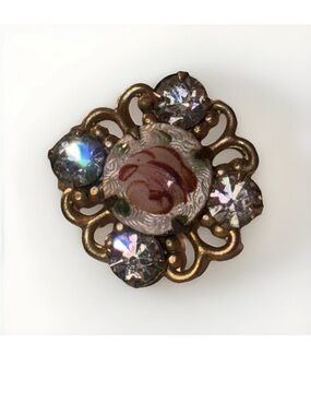 Vintage 1940’s Floral Pin